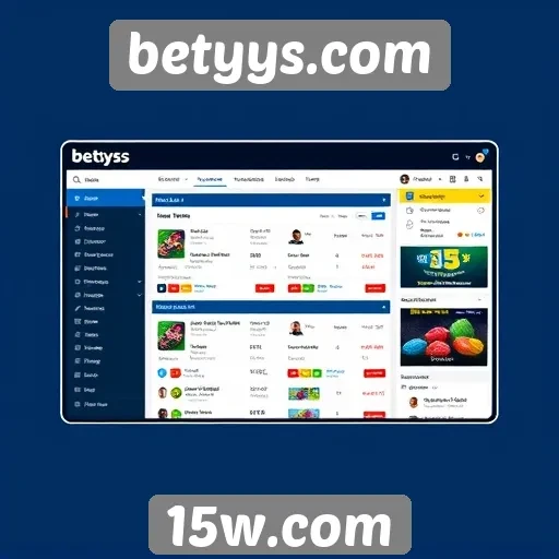 Análise da Interface do Usuário no site betyys.com